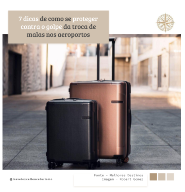 7 dicas de como se proteger contra o golpe da troca de malas nos aeroportos