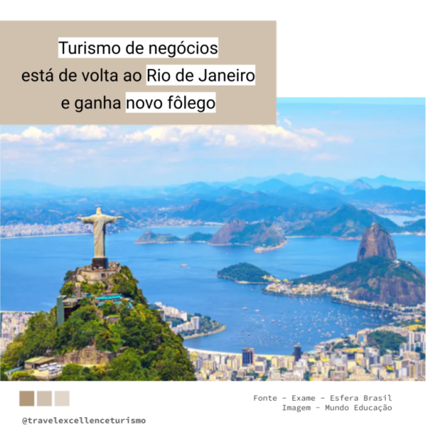 Turismo de negócios está de volta ao Rio de Janeiro e ganha novo fôlego