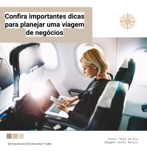 Confira importantes dicas para planejar uma viagem de negócios