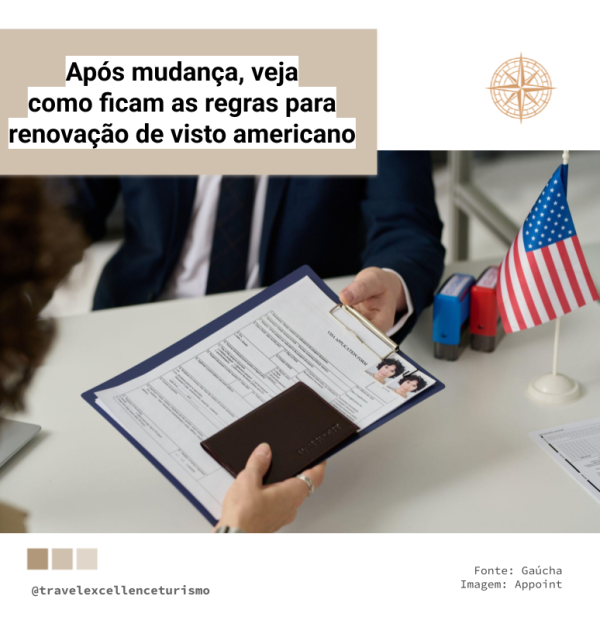 Após mudança, veja como ficam as regras para renovação de visto americano