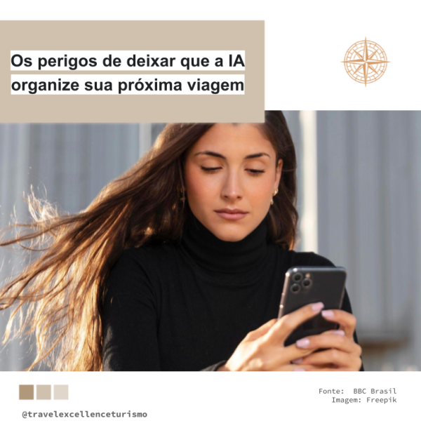 Os perigos de deixar que a IA organize sua próxima viagem
