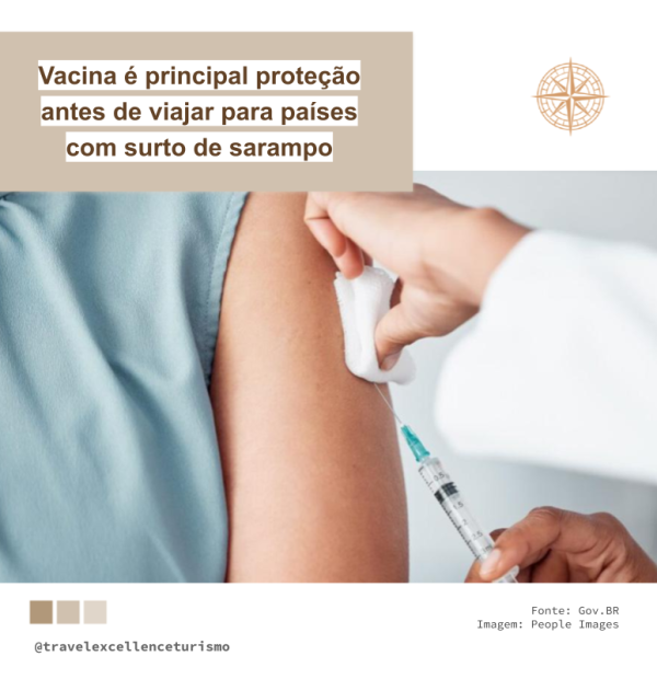 Vacina é principal proteção antes de viajar para países com surto de sarampo