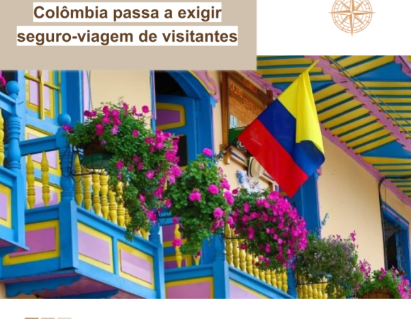Colômbia passa a exigir seguro-viagem de visitantes