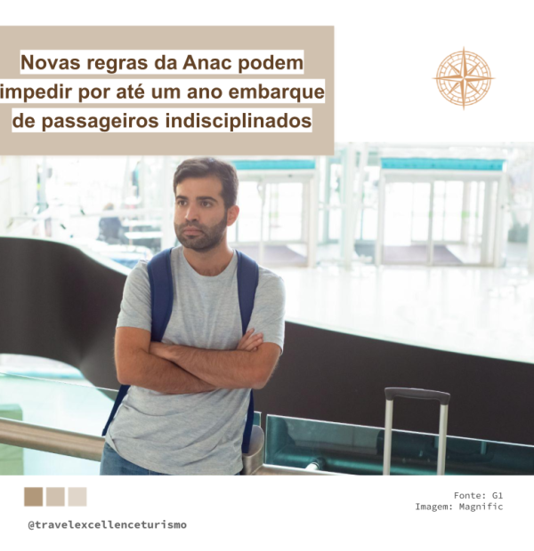 Novas regras da Anac podem impedir por até um ano embarque de passageiros indisciplinados